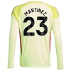 Maillot de Gardien à Manches Longues Aston Villa E. Martinez 23 2025-26 Pour Homme